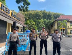 Polres Banjar Polda Jabar – Setelahnya Dilakukan Serah Terima Piket Lakukan Kesiapsiagaan.