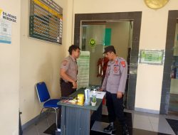 Unit Samapta Polsek Purwaharja Sambangi Tempat Rawan Kamtibmas, di Siang Hari