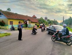 Polsek Langensari Tempatkan Personil Sabhara Pagi Hari di Sekolah