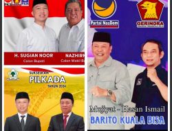 “PARTAI PAN DAN GERINDRA BELUM FINAL, SUDAH BEREDAR PHOTO CALON WAKIL BUPATI UNTUK SUGIAN NOOR DAN MUJIYAT ISSUE-NYA HASIL EDITAN ?!”