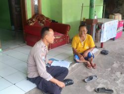 Bhabinkamtibmas Kelurahan Pataruman Silaturahmi Dengan Warga.