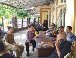 Bhabinkamtibmas Kelurahan Hegarsari Silaturahmi dengan Anggota PPS Kelurahan Hegarsari