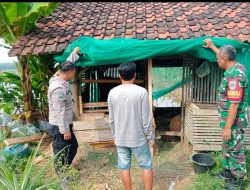 Bhabinkamtibmas dan Babinsa Desa Binangun Silaturahmi dengan Masyarakat Peternak Sapi