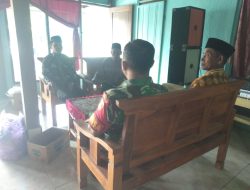 Imbauan Babinsa Agar Warga Tidak Membakar Sampah Sembarangan