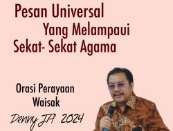 MENGGALI PESAN UNIVERSAL DARI AGAMA