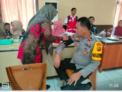 Polres Sarolangun Laksanakan Kegiatan Donor Darah Dalam Rangka Hari Bhayangkara Ke-78