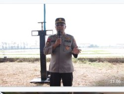 Polres Serdang Bedagai Membagikan Bibit Tanaman Pangan ke Kelompok Tani di Desa Sei Naga Lawan Kecamatan Perbaungan