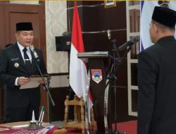 Pj. Walikota Lusapta Yudha Kurnia, Lantik Dahnial Nasution Sebagai Sekda Kota Pagar Alam.