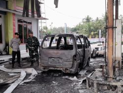 Kebakaran SPBU Bakalan Pati, Menewaskan Satu Korban Jiwa.