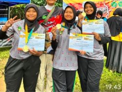 Adila + Meisya + Batrisya, Raih Medali Emas Divisi Compound Umum Putri Kejuaraan Panahan BOAC Piala Presiden RI