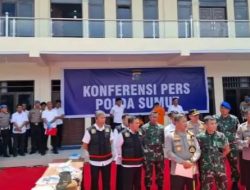 Dua Orang Pelaku Diduga Eksekutor Pembakar Rumah Wartawan, Sempurna Pasaribu Berhasil Ditangkap Satreskrim Polres Tanah Karo.