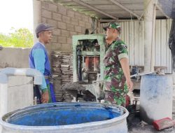 Babinsa Nogosari Sambangi Pelaku UMKM Desa Pulutan