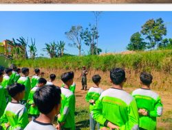 Babinsa Ampel Turut Bentuk Karakter Generasi Muda Sejak Dini