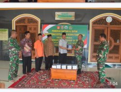 TMMD Desa Catur, Kemenag Boyolali Bagikan Puluhan Al Quran