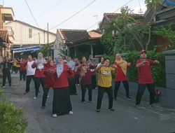 Babinsa Danukusuman Sampaikan Senam Lansia Jadi Wahana Sehat Dan Bahagia
