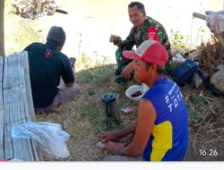 Bangun Kepercayaan, Babinsa Nogosari Terjun Langsung Ke Lapangan