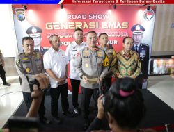 Kapolda Jatim Buka Road Show Generasi Emas Tanpa Narkoba di Sidoarjo