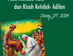 PAUS MENCUCI KAKI DAN KISAH KETIDAK-ADILAN