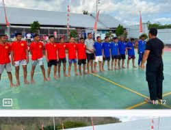 Lapas Dompu Gelar Turnamen Futsal dan Sepak Takraw Antar Warga Binaan.