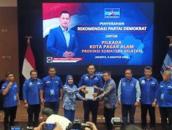 Partai Demokrat Secara Resmi Memberikan Dukungan Kepada Pasangan Hepy – Efsi Untuk Pilwako Pagaralam.