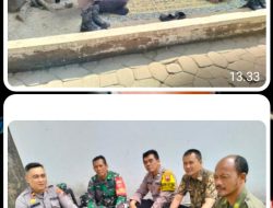 Perkuat Sinergitas, Babinsa Bersama Kapolsek Dan Bhabinkamtibmas Pasar Kliwon Ngobrol Santai Bareng Masyarakat