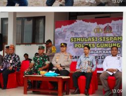 Polres Gunung Mas Gelar Pagelaran Sispamkota, Siap Amankan Pilkada 2024