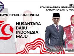 Dinas Komunikasi Dan Informatika Kabupaten Barito Kuala Propinsi Kalimantan Selatan Mengucapkan Dirgahayu Republik Indonesia Ke-79 “NUSANTARA BARU INDONESIA MAJU”