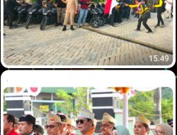 ACARA KIRAB MERAH PUTIH BANJIR HADIAH SELAIN HADIAH UMROH JUGA ADA HADIAH SEPEDA MOTOR DISERAHKAN LANGSUNG OLEH DANREM 101 ANTASARI