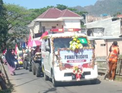 Desa bendorejo Ikuti Karnaval Gelar Seni Budaya Meriahkan HUT RI Ke–79 di Kecamatan Pogalan Trenggalek