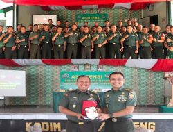 Tim Pusterad Kunjungi Kodim 1620/Lombok Tengah
