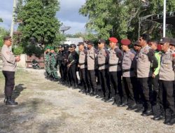 Polres Sumba Barat Lakukan Pengamanan Ketat Hari Ke – 2 Pendaftaran Bakal Calon Bupati dan Wakil Bupati Sumba Barat