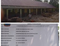 Pihak Sekolah SMPN 2 Sragi Ucapkan Terimakasih Kepada Bupati Atas Di Rehabnya RKB