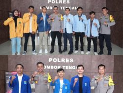 Polres Loteng Bersama Mahasiswa Siap Wujudkan Pilkada Damai 2024.