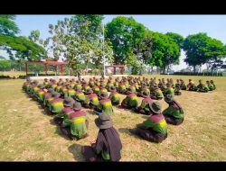 Koramil Karangmalang Latih Ketarunaan Siswa SMK Binawiyata, Bangun Generasi Tangguh dan Berkarakter