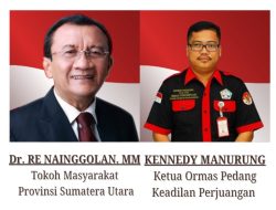 Tokoh Masyarakat Sumut, Dr. RE. Nainggolan MM, Yakin Hakim Akan Membebaskan Kennedy Manurung Pada Sidang (PK) Nanti.