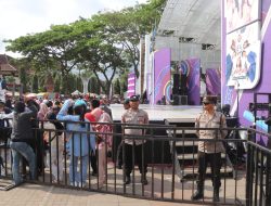 Karnaval SCTV, Polres Trenggalek Libatkan Ratusan Personel Pengamanan