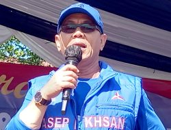 Ketua Pelaksana H. Asep Ikhsan Apresiasi Ribuan Masyarakat Menghadiri Kemeriahan HUT Demokrat Ke-23 Dari Berbagai Kalangan.