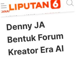 DENNY JA BENTUK FORUM KREATOR ERA AI