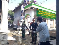 Karya Bakti TNI Wujud Nyata Pengabdian Prajurit Kodim 0817/Gresik Untuk Rakyat