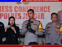 Polres Jember Amankan Tersangka Begal Payudara yang Resahkan Warga