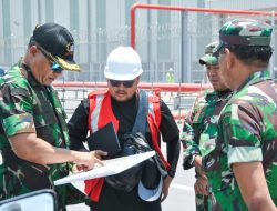 Dandim Gresik Mendampingi Danrem Tinjau Kesiapan Kunjungan RI di JIIPE