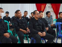 Ka. KPLP dan Koordinator Maximum Security Pimpin Pengarahan Tugas Tim Khusus Gelombang V di Lapas Cilegon