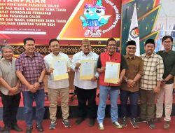 Resmi, KPUD Propinsi Jatim Tetapkan Tiga Pasangan Calon di Pilgub Jatim 27 Nopember 2024