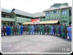 Sambut HUT ke-79 TNI, Korem 101/Antasari Dukung Program Kemanusiaan Melalui Kegiatan Bakti Sosial