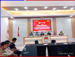 KPUD Kabupaten Lumajang Gelar Pers Release Penetapan Pasangan Calon Bupati dan Wakil Bupati Pemilihan Serentak Tahun 2024