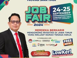 Job Fair Jatim Dorong Investasi Jatim Yang Inklusif dan Ramah Tenaga Kerja