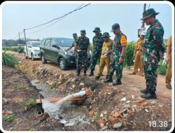 Pejabat Korem Solo Tinjau Bantuan Irigasi Pompa Dari Kementan