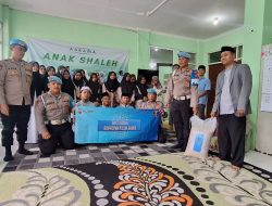 Bid Propam Polda Jabar Bakti Sosial di Yayasan Panti Asuhan Anak Shaleh