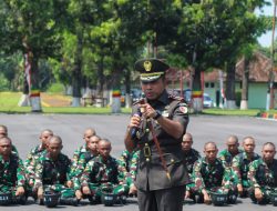 Upacara Pembukaan Pendidikan Pertama Bintara TNI – AD TA. 2024 di Rindam V/Brawijaya