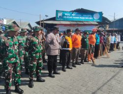 Kodim 0830/Surabaya Utara Gelar Karya Bakti di Pasar Benowo: Meriahkan HUT TNI ke-79 dengan Aksi Nyata untuk Lingkungan